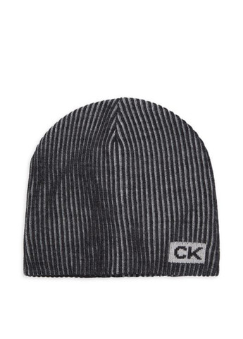 Черный демисезонный комплект ( шапка, шарф) Calvin Klein