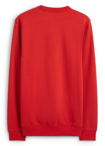 Червоний світшот C&A напис без декору (353322629)