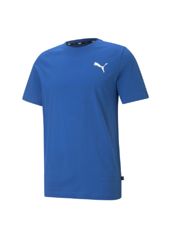 Синя футболка essentials small logo men's tee Puma