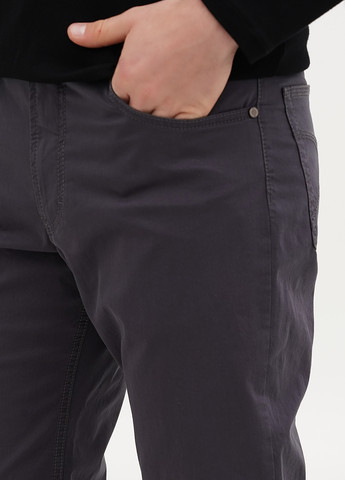 Темно-серые демисезонные регюлар фит джинсы Lagrand