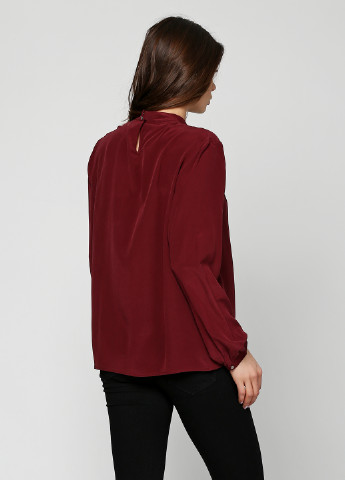 Бордовая демисезонная блуза Karen by Simonsen