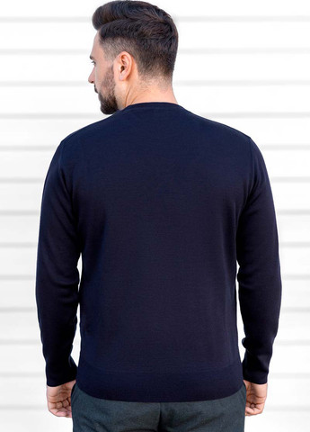 Синий свитшот Sun's House однотонный без декора (324560232)