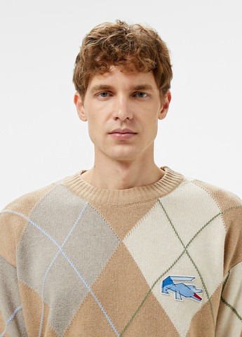 Бежевий демісезонний джемпер джемпер Lacoste