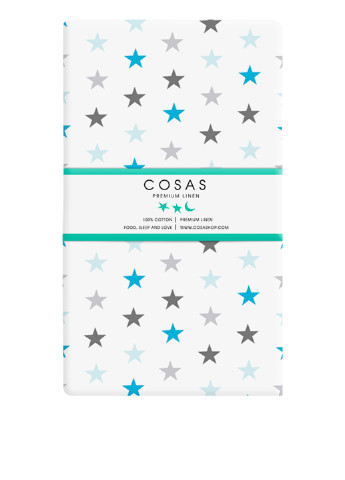 Наволочка на подушку 40х60 BLUE STARS (4822090125274) Cosas (106517289)