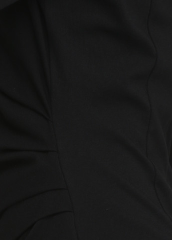 Черное кэжуал платье 2 Biz однотонное