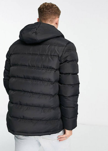 Чорна зимня куртка зимова Threadbare 117413487 BLK