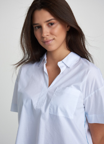 Біла демісезонна блузка SELA