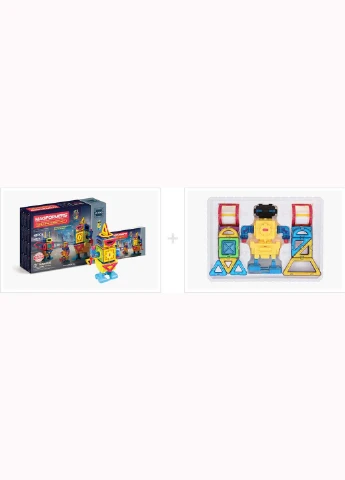Конструктор Magformers Шагающий робот 45 элементов (207383155)