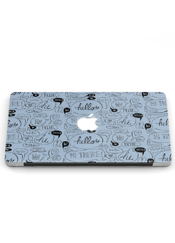 Чохол пластиковий для Apple MacBook Air 13 A1466 / A1369 Привіт (Hello) (6351-1663) MobiPrint (218531492)