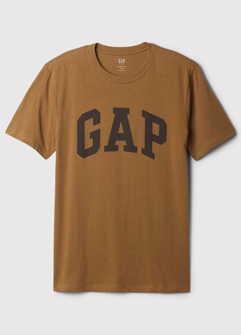 Коричневая футболка Gap