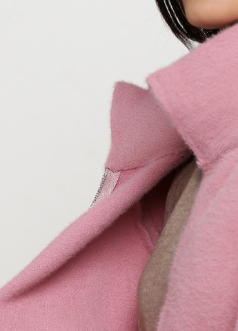 Розовое Кэжуал полупальто Basconi однотонное