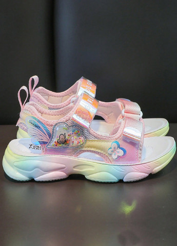 Цветные кэжуал спортивные сандалии SHEIN на липучке