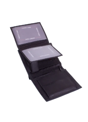 Мужское кожаное портмоне 10х13,5х2,5 см DNK Leather (232990012)