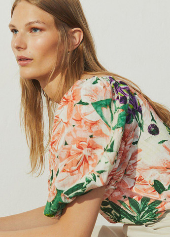 Комбинированная блуза H&M