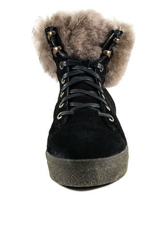 Зимние ботинки Mida со шнуровкой из натуральной замши