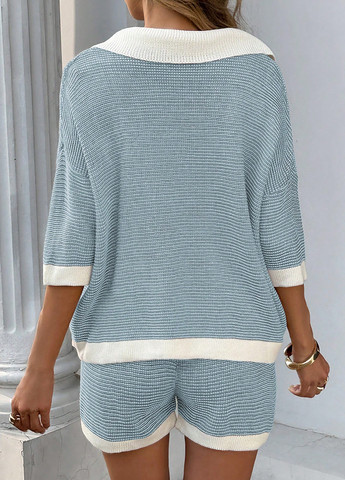 Костюм (поло, шорты) SHEIN (365769859)