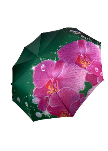 Зонт Flagman складной зелёный