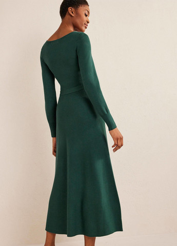 Зелена кежуал сукня кльош Boden однотонна