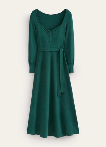 Зелена кежуал сукня кльош Boden однотонна