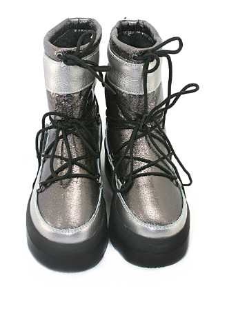 Серебряные луноходы KDSL со шнуровкой