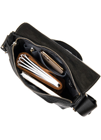 Мужская кожаная сумка 24х24х6 см Grande Pelle (250096723)