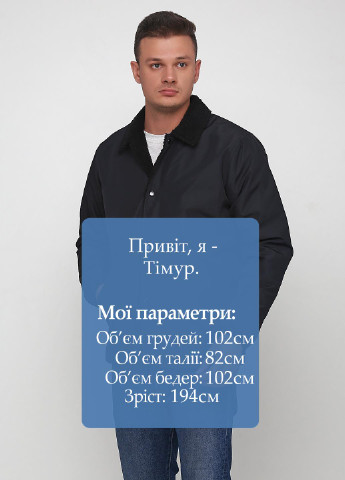 Черная демисезонная куртка Levi's