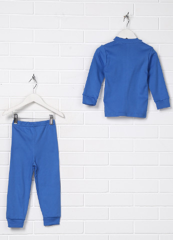 Синяя всесезон пижама (лонгслив, брюки) Baby Art