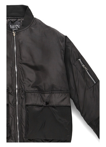 Бомбер Boohoo на молнии (340453773)