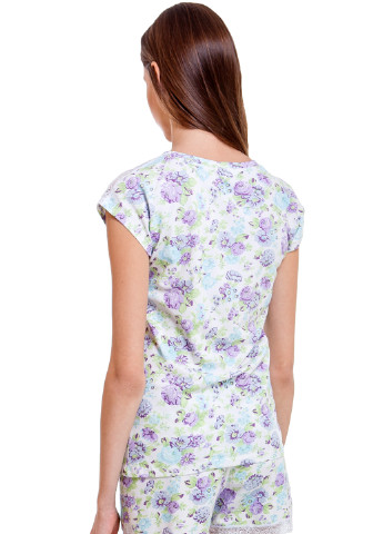 Фиолетовый демисезонный комплект (футболка, шорты) Kosta