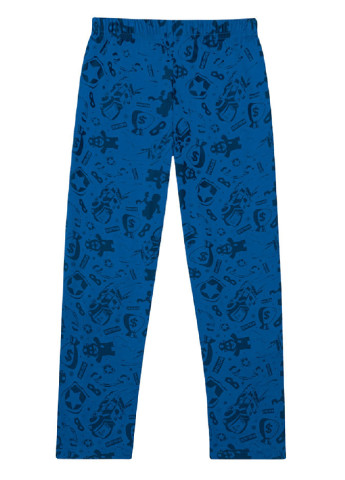 Синяя всесезон пижама (лонгслив, брюки) Lego