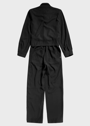 Комбінезон G-Star Raw комбінезон-брюки однотонний чорний кежуал віскоза