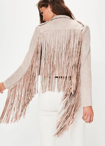 Пудрова демісезонна куртка Missguided