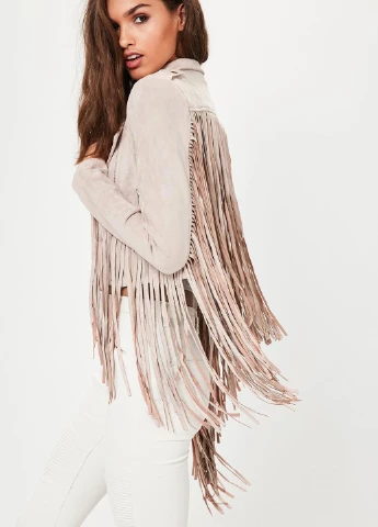 Пудрова демісезонна куртка Missguided