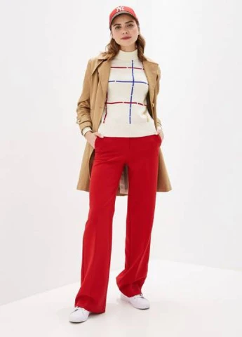 Белый демисезонный свитер United Colors of Benetton