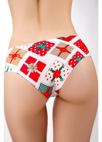 Трусики слип с принтом Your Christmas Gift DBA-24 MeMeMe (251826443)