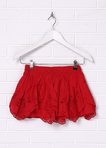 Красная кэжуал однотонная юбка Blumarine мини