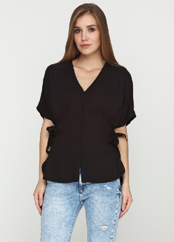 Чёрная блуза Zara