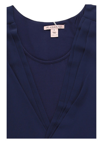 Темно-синя блуза Anna Field