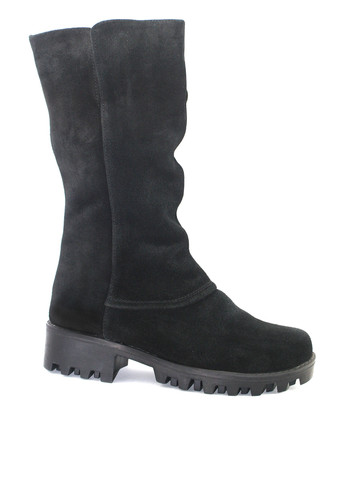 Черные осенние полусапоги Mila