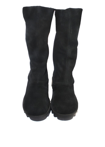 Черные осенние полусапоги Mila