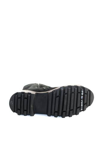 Черные осенние полусапоги Mila