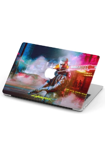 Чохол пластиковий для Apple MacBook Air 13 A1932 / A2179 / A2337 Кіберпанк 2077 (Cyberpunk 2077) (9656-2433) MobiPrint (218867831)