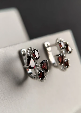Сережки Silver Flame (329999740)