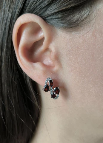 Сережки Silver Flame (329999740)