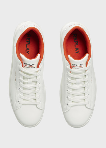 Белые всесезонные кроссовки Replay