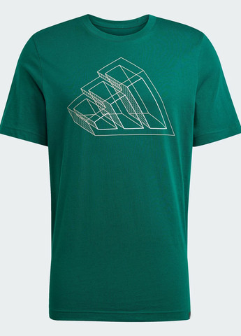 Зелена футболка adidas