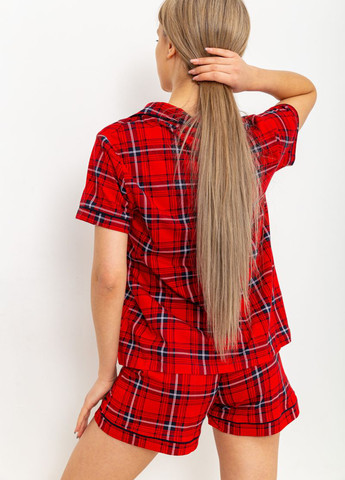 Червона всесезон піжама (сорочка, шорти) сорочка + шорти Ager