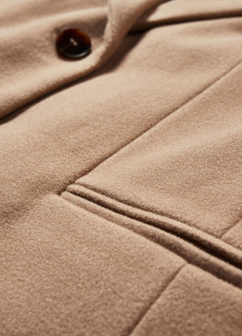 Бежеве демісезонне Пальто однобортне C&A