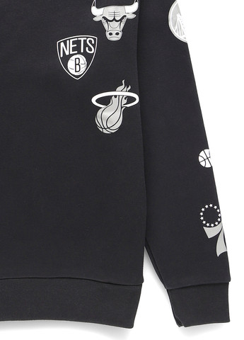 Черный свитшот Hollister рисунок без декора (332811383)