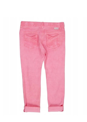 Розовые кэжуал демисезонные зауженные брюки Boboli